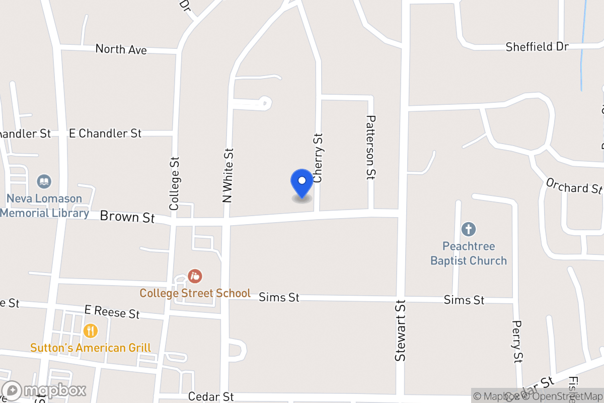 Map of 234 Brown St