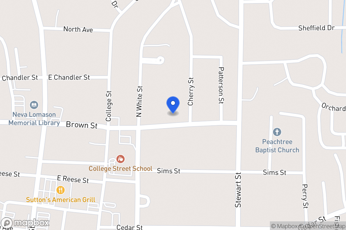 Map of 226 Brown St