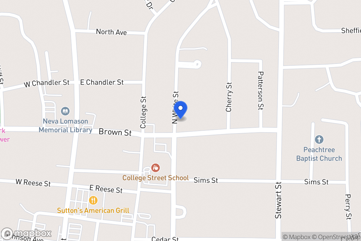 Map of 509 N White St