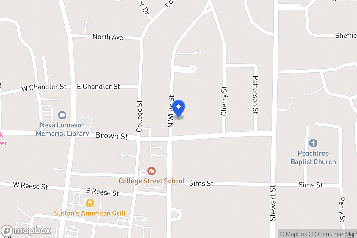 Map of 515 N White St