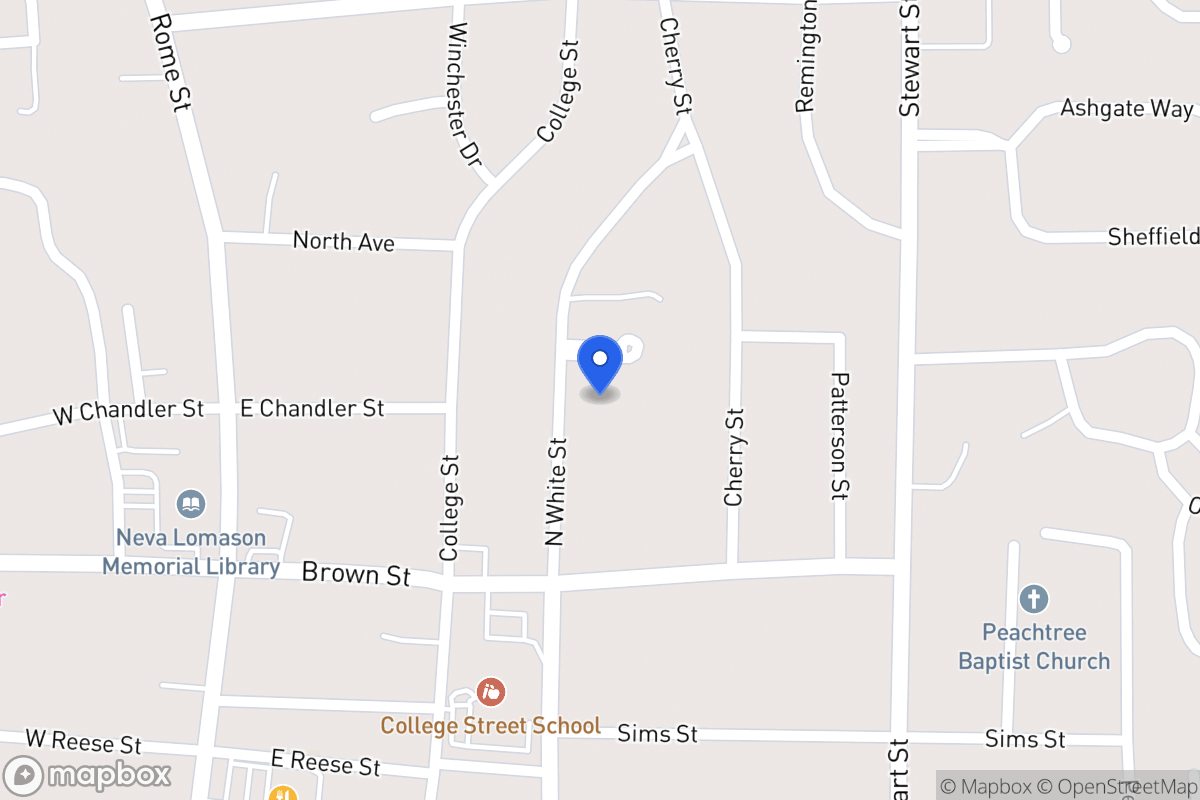 Map of 539 N White St