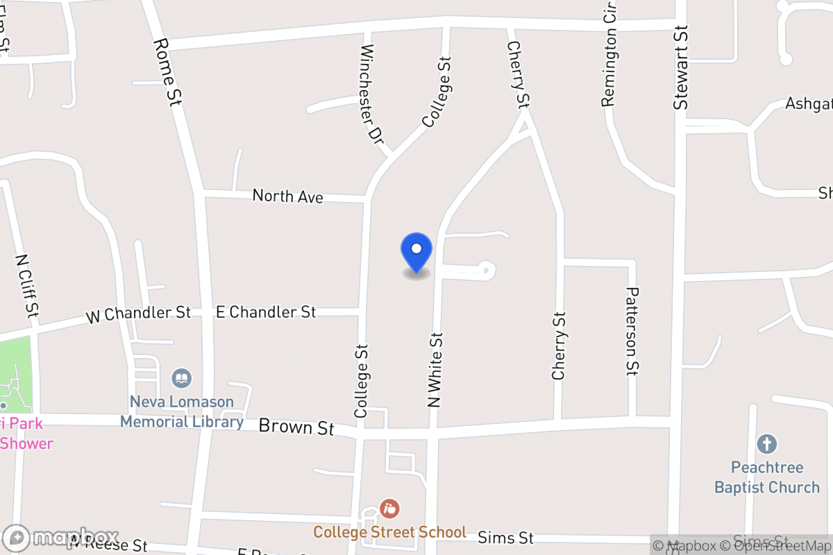 Map of 538 N White St