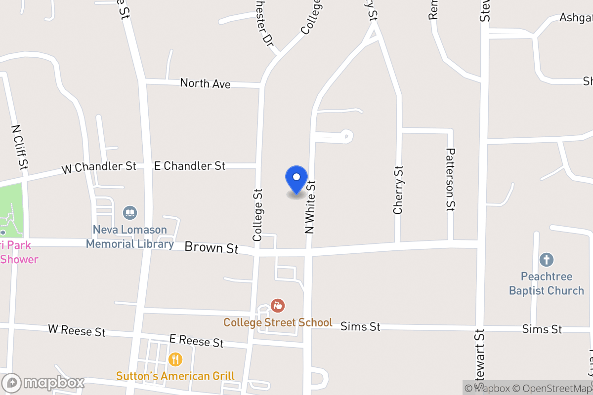 Map of 526 N White St