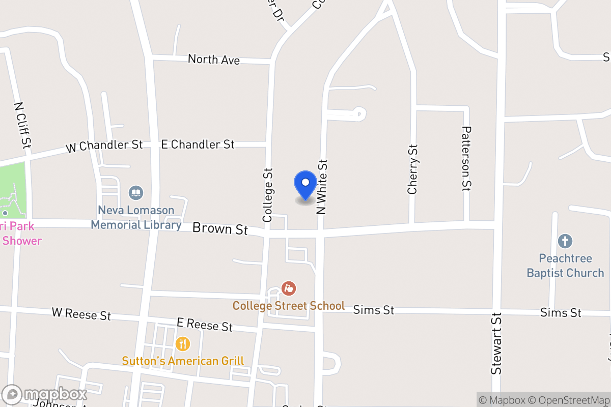 Map of 510 N White St