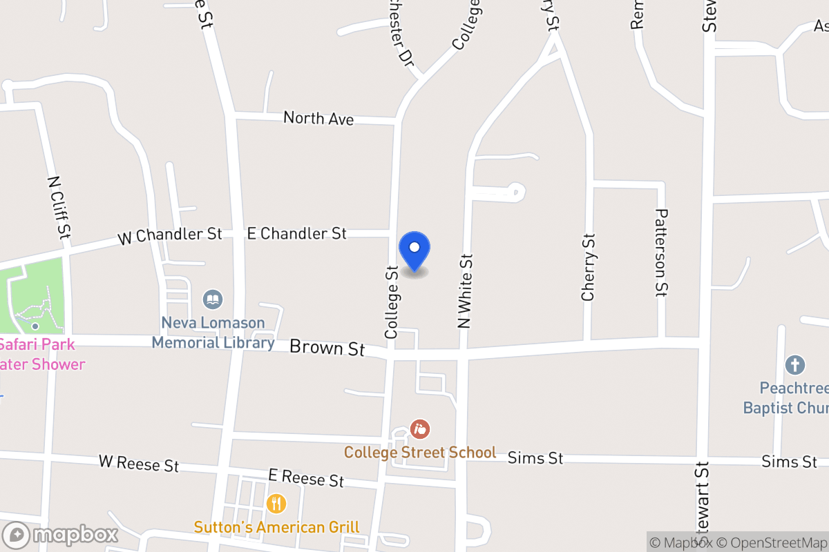 Map of 523 College St