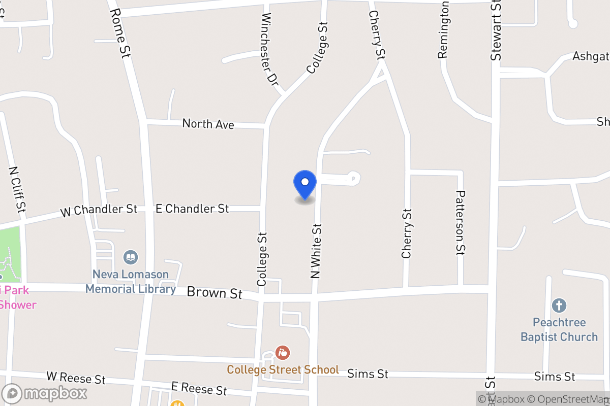Map of 536 N White St