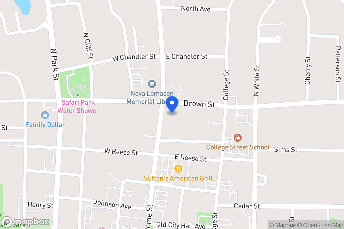 Map of 615 Rome St
