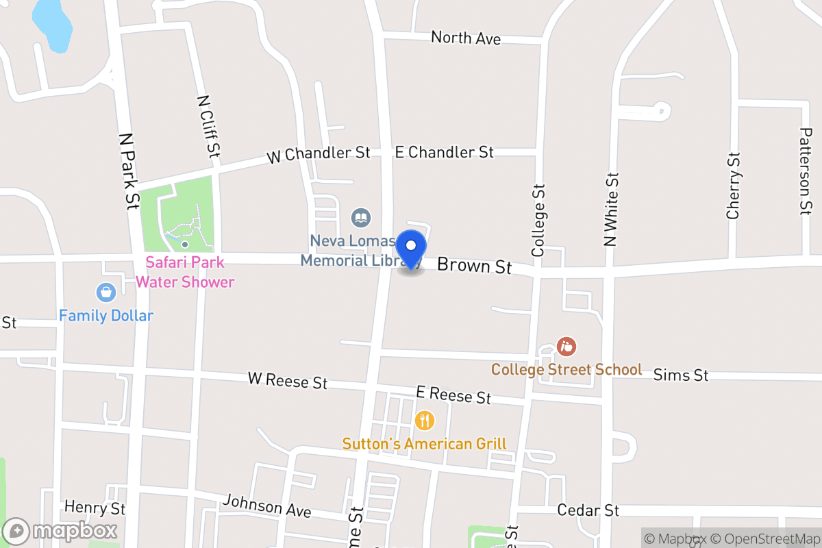 Map of 619 Rome St