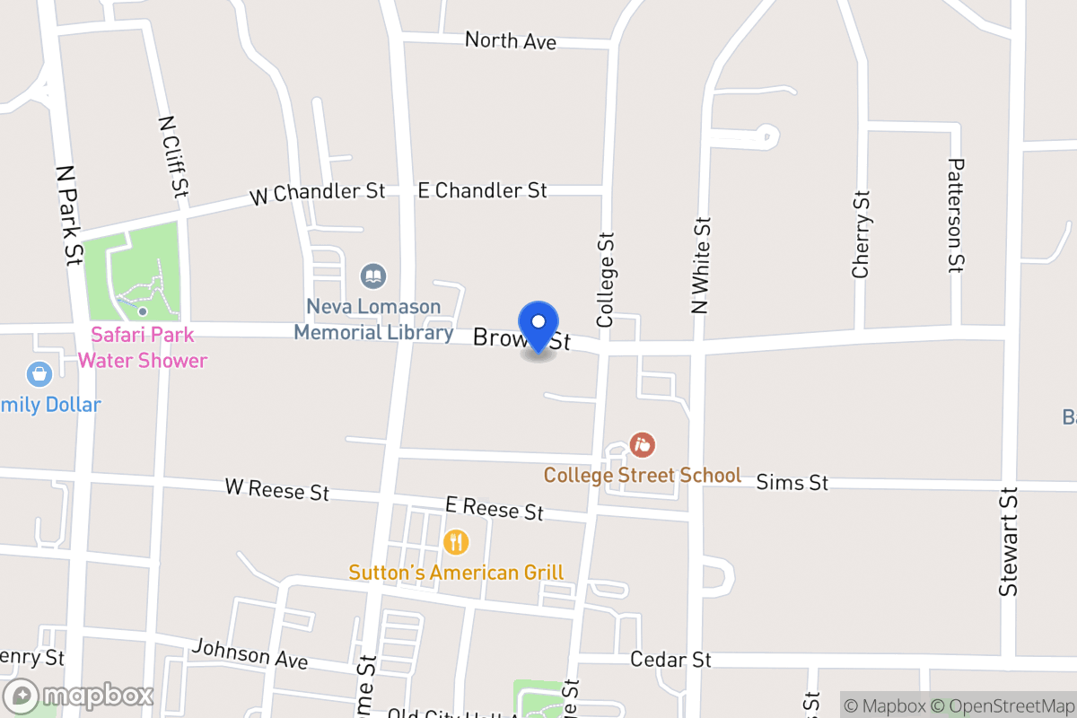 Map of 137 Brown St