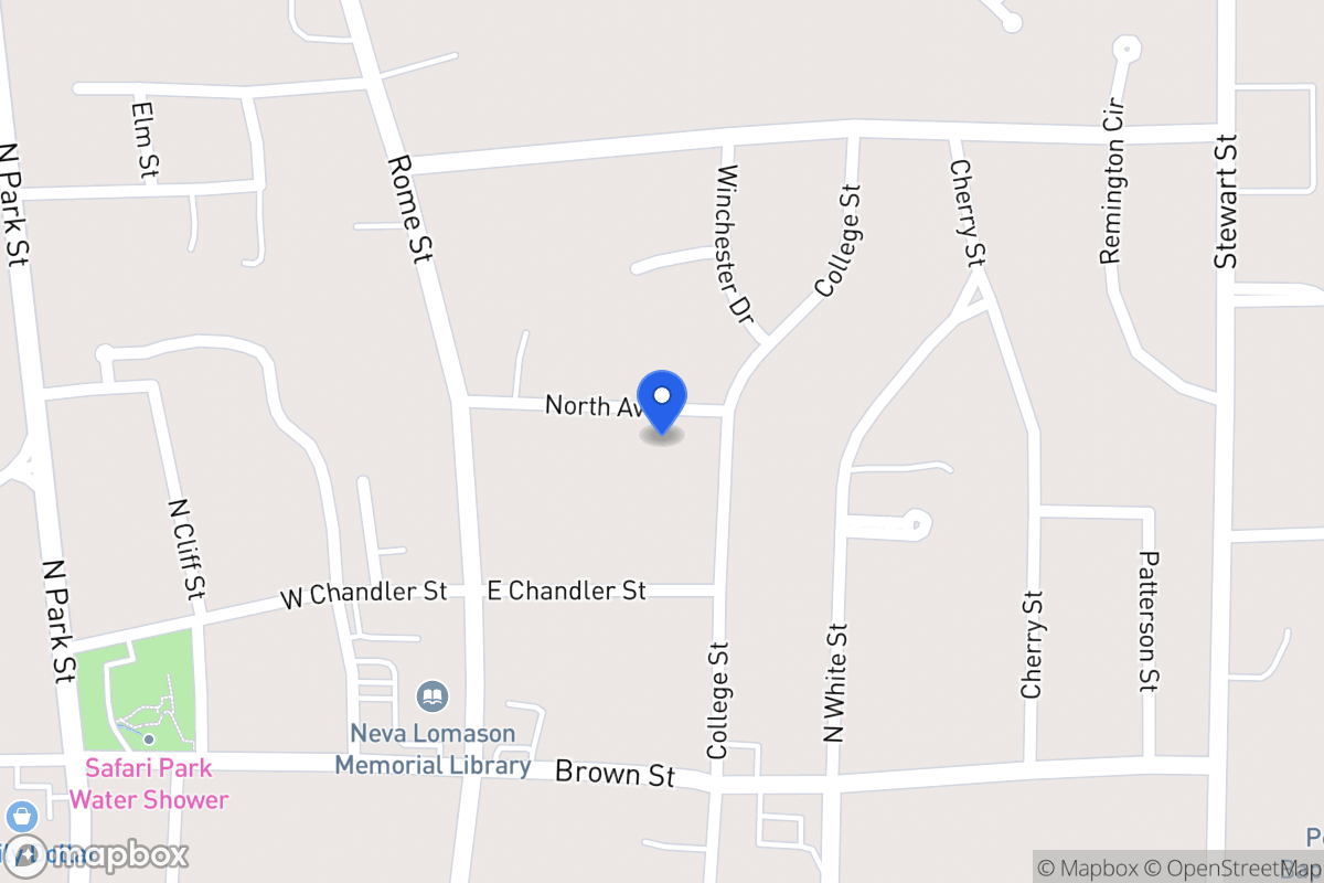Map of 135 North Ave
