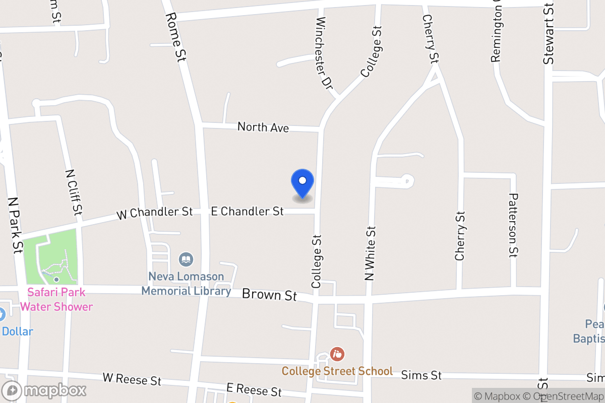 Map of 602 College St