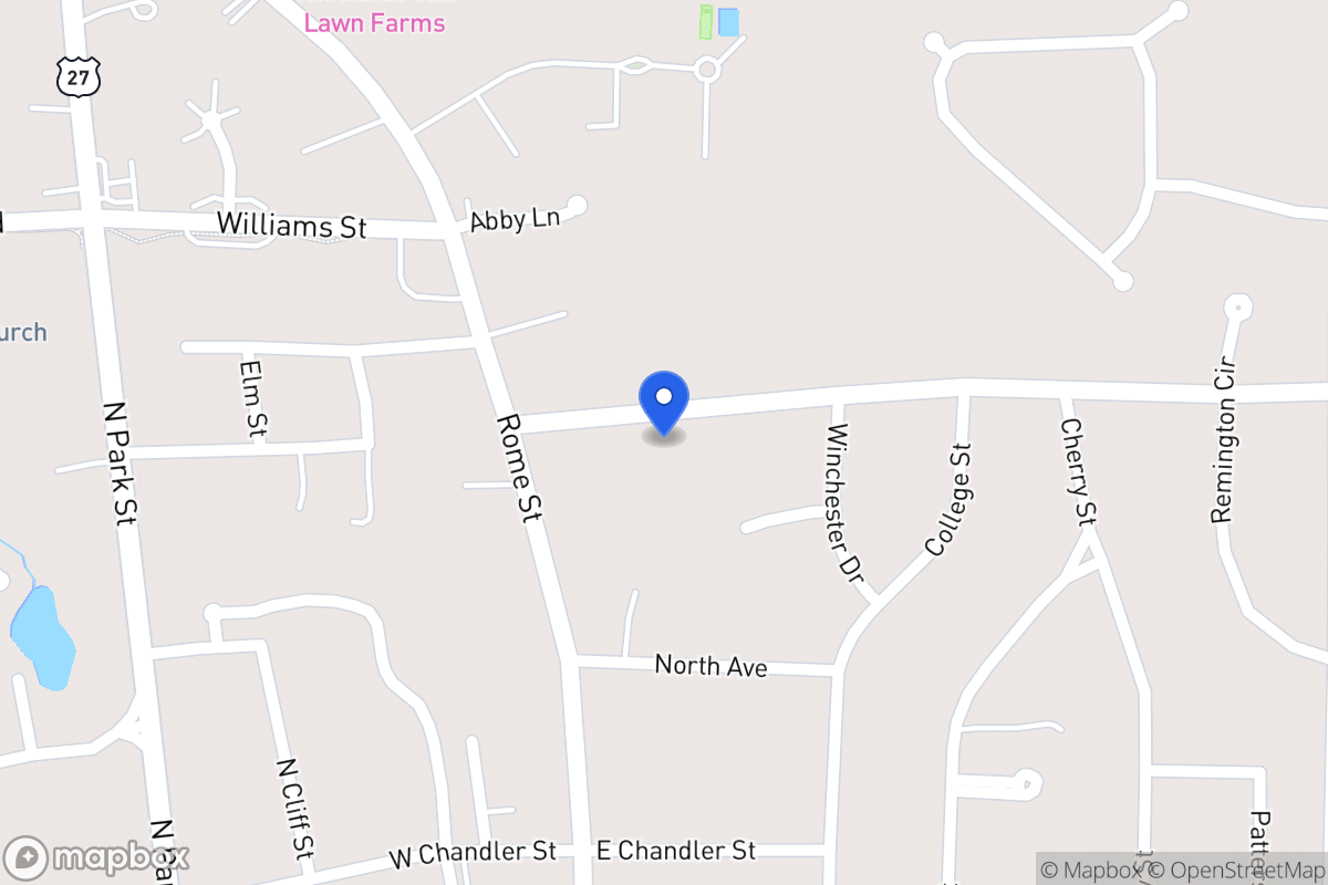 Map of 113 W White St