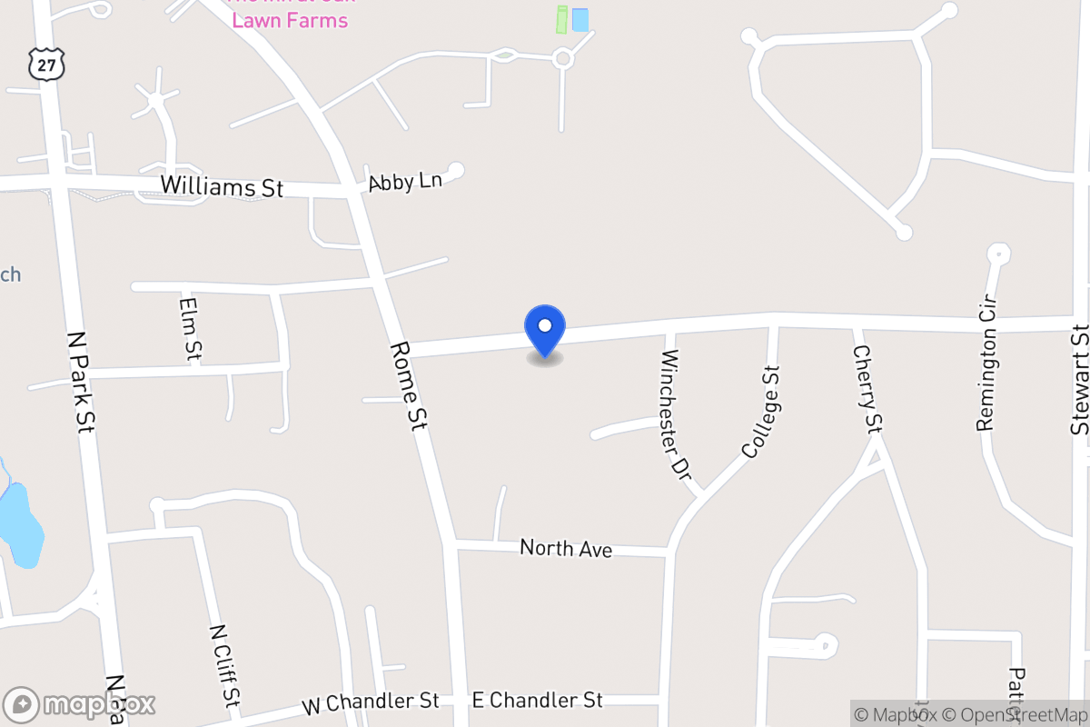 Map of 117 W White St