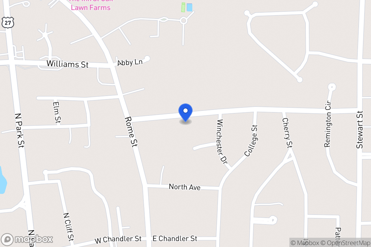Map of 123 W White St