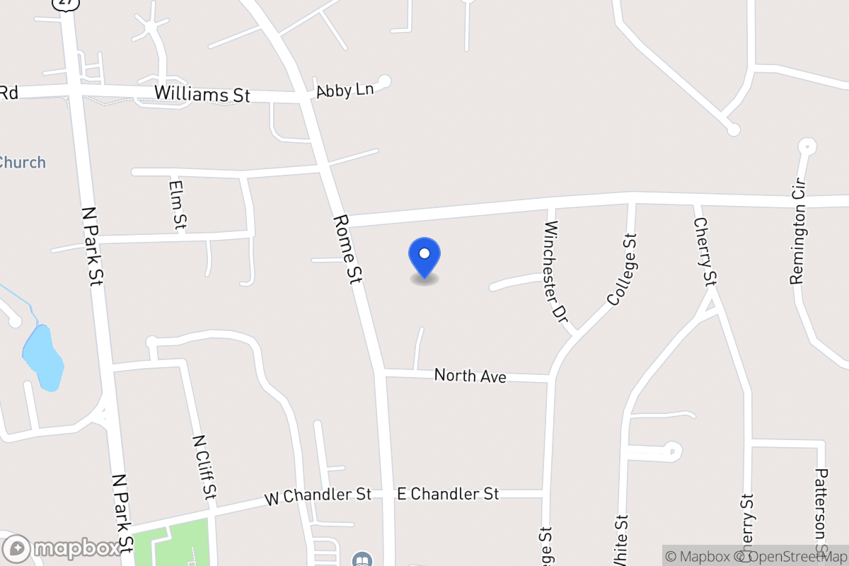 Map of 919 Rome St