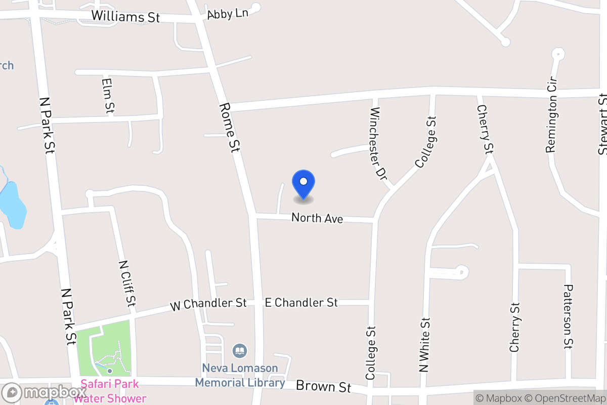 Map of 118 A&B North Ave