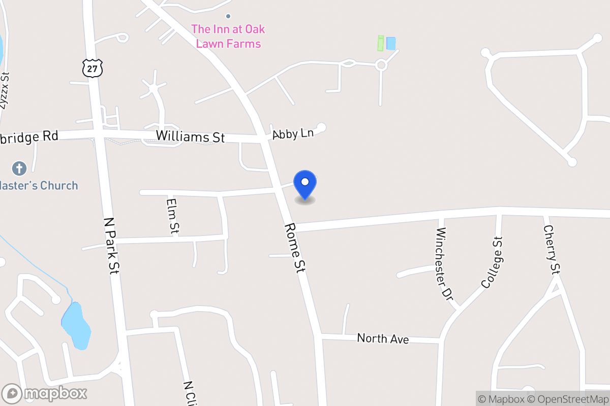 Map of 1005 Rome St
