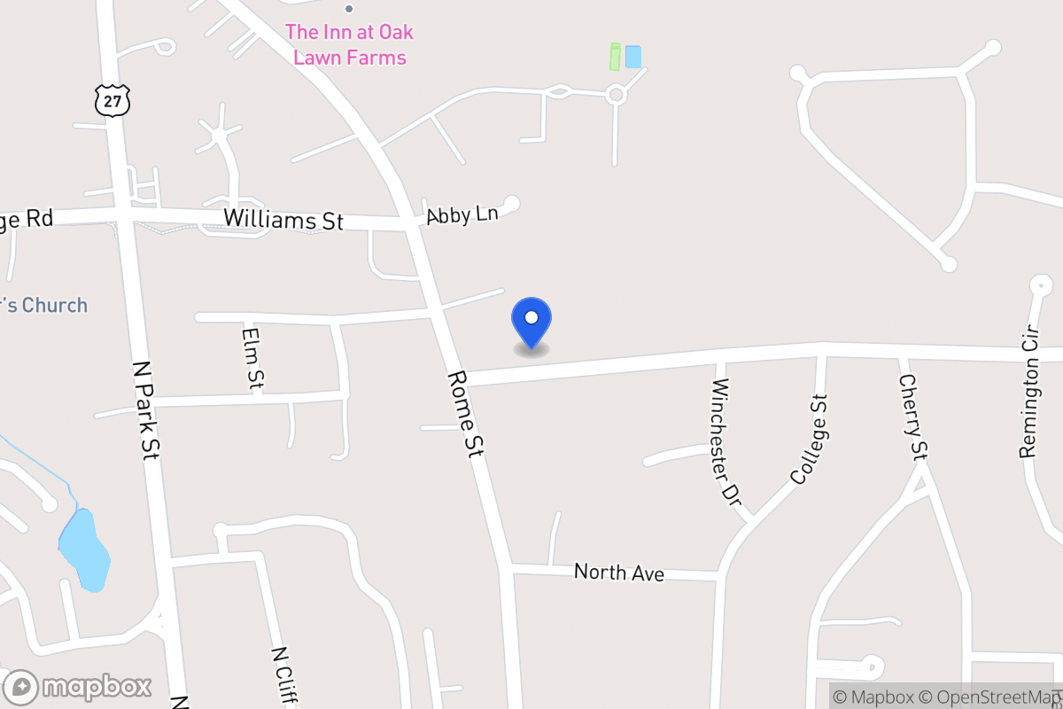 Map of 104 W White St