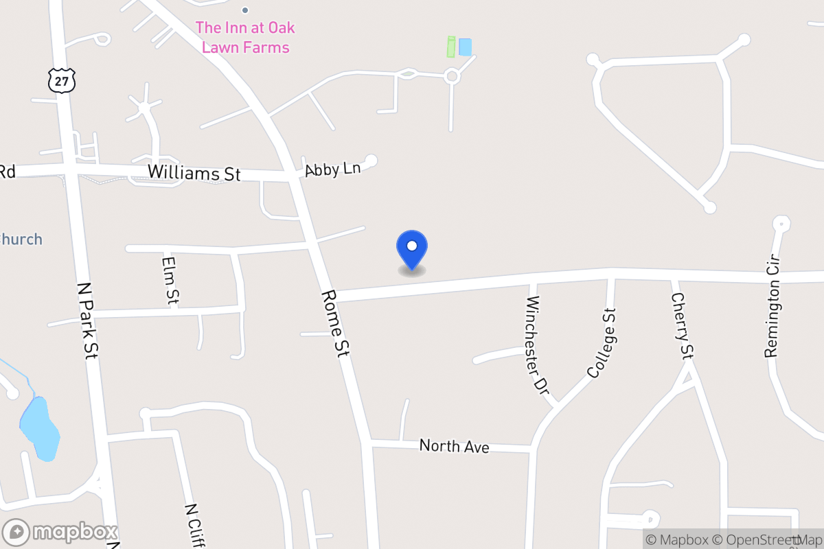 Map of 110 W White St