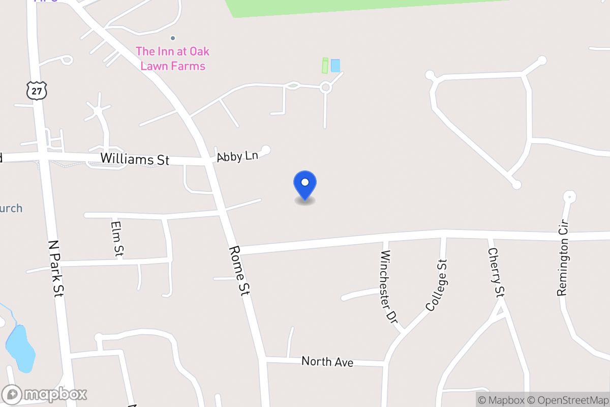 Map of W White St