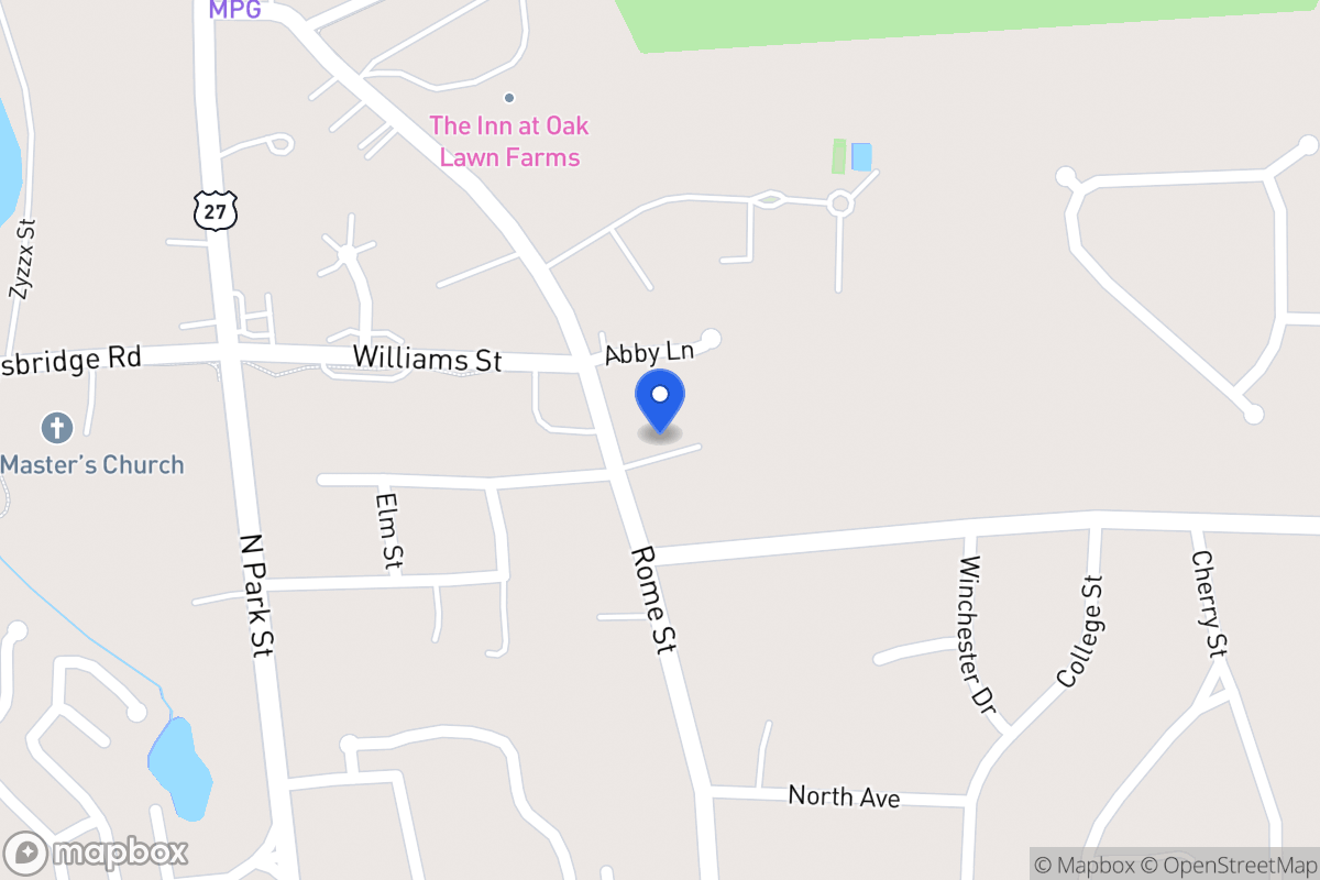 Map of 1019 Rome St