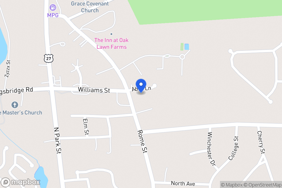 Map of 112 Abby Ln
