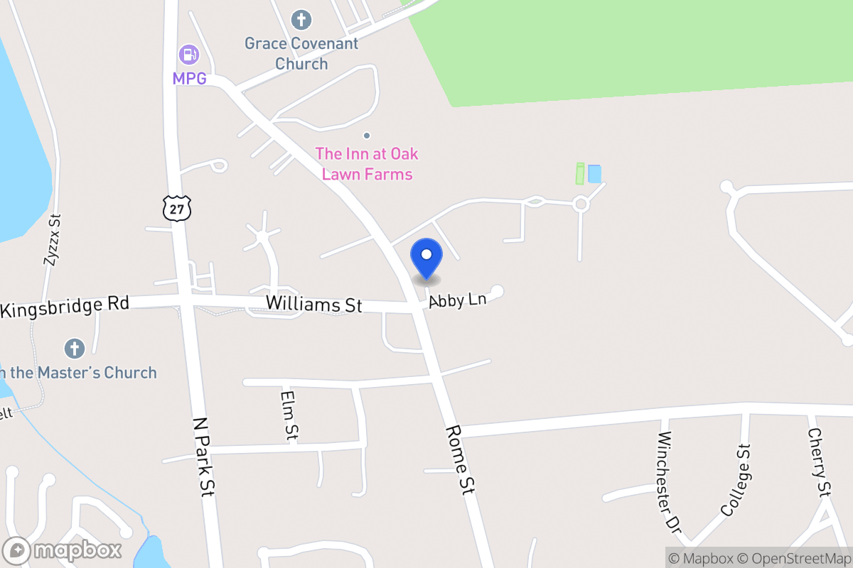 Map of 101 Abby Ln