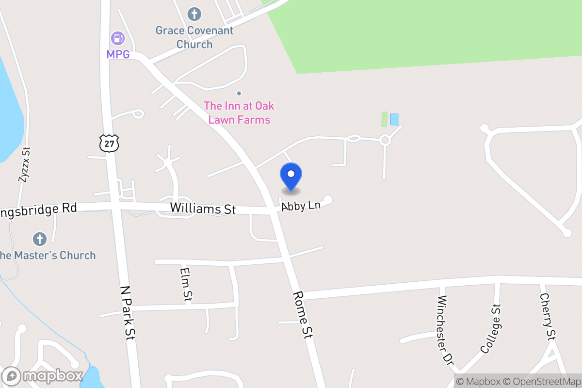 Map of 107 Abby Ln