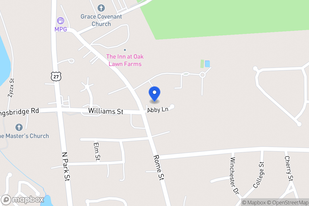 Map of 109 Abby Ln