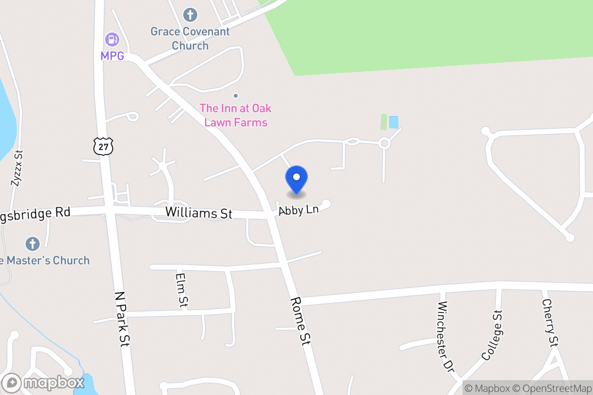 Map of 111 Abby Ln