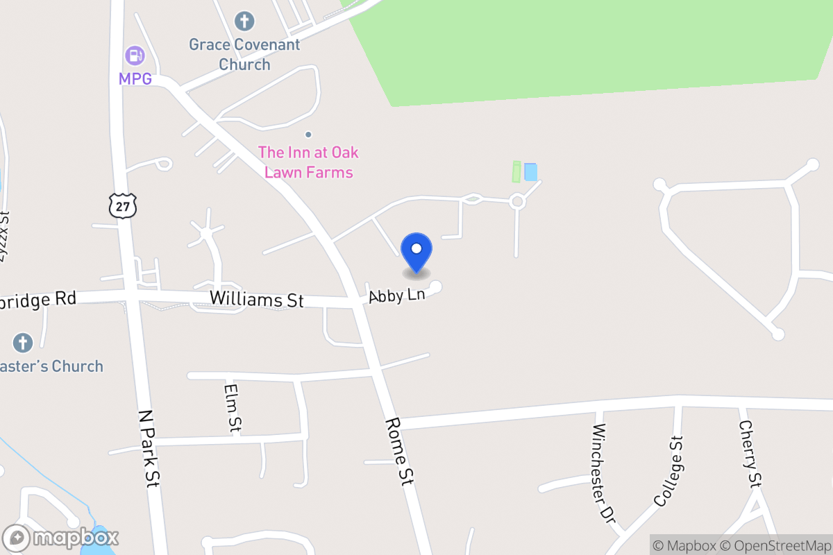 Map of 119 Abby Ln