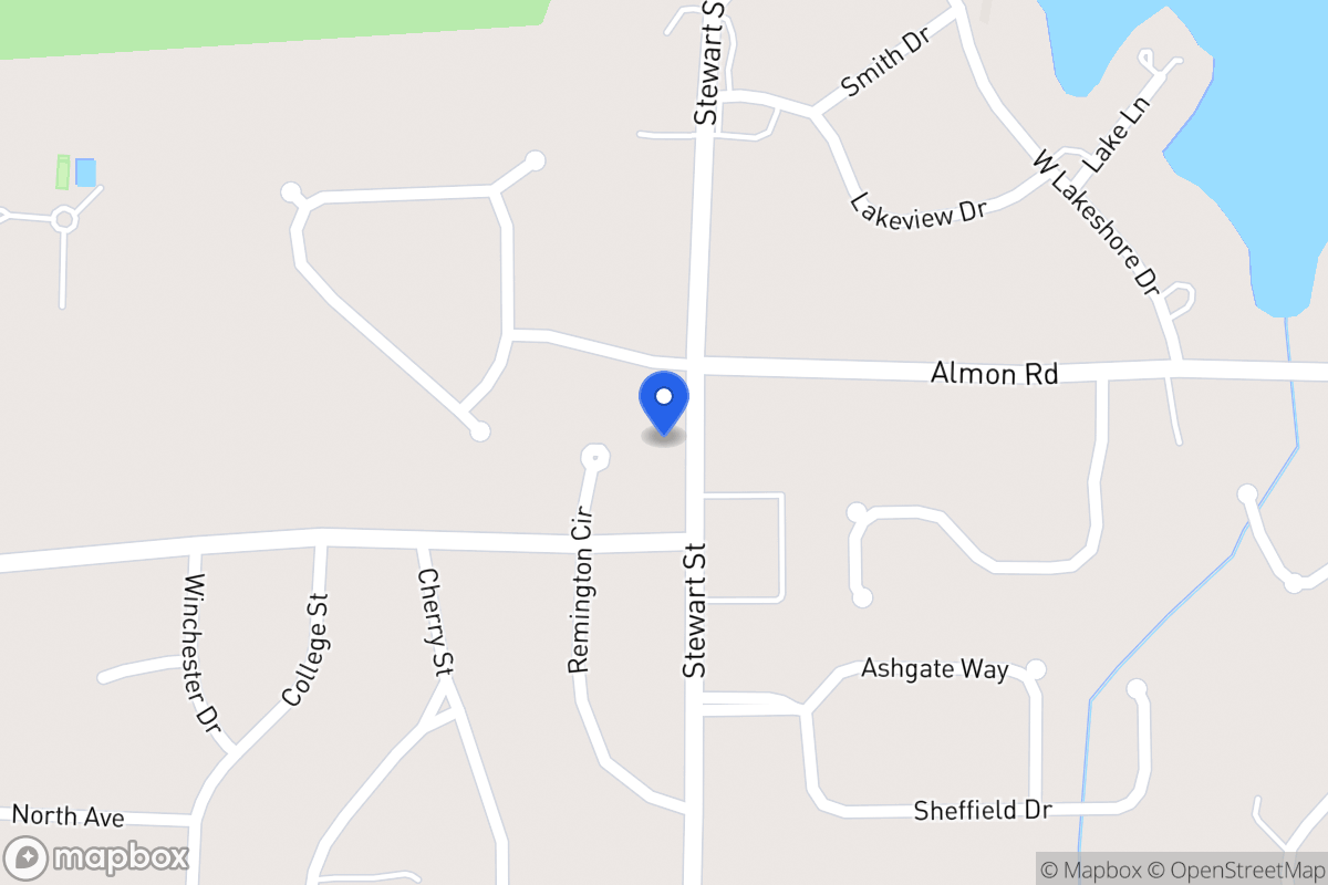 Map of 602 Stewart St