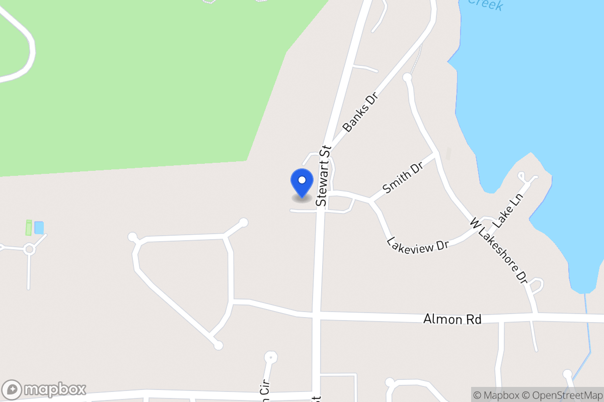 Map of 736 Stewart St