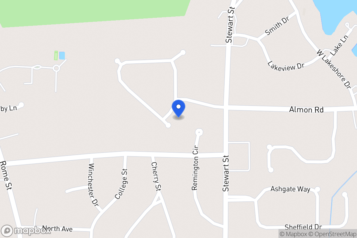Map of 402 Wooded Glen Ln