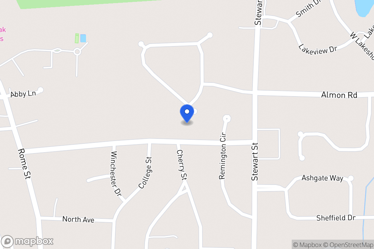 Map of 100 Flowery Branch Pl
