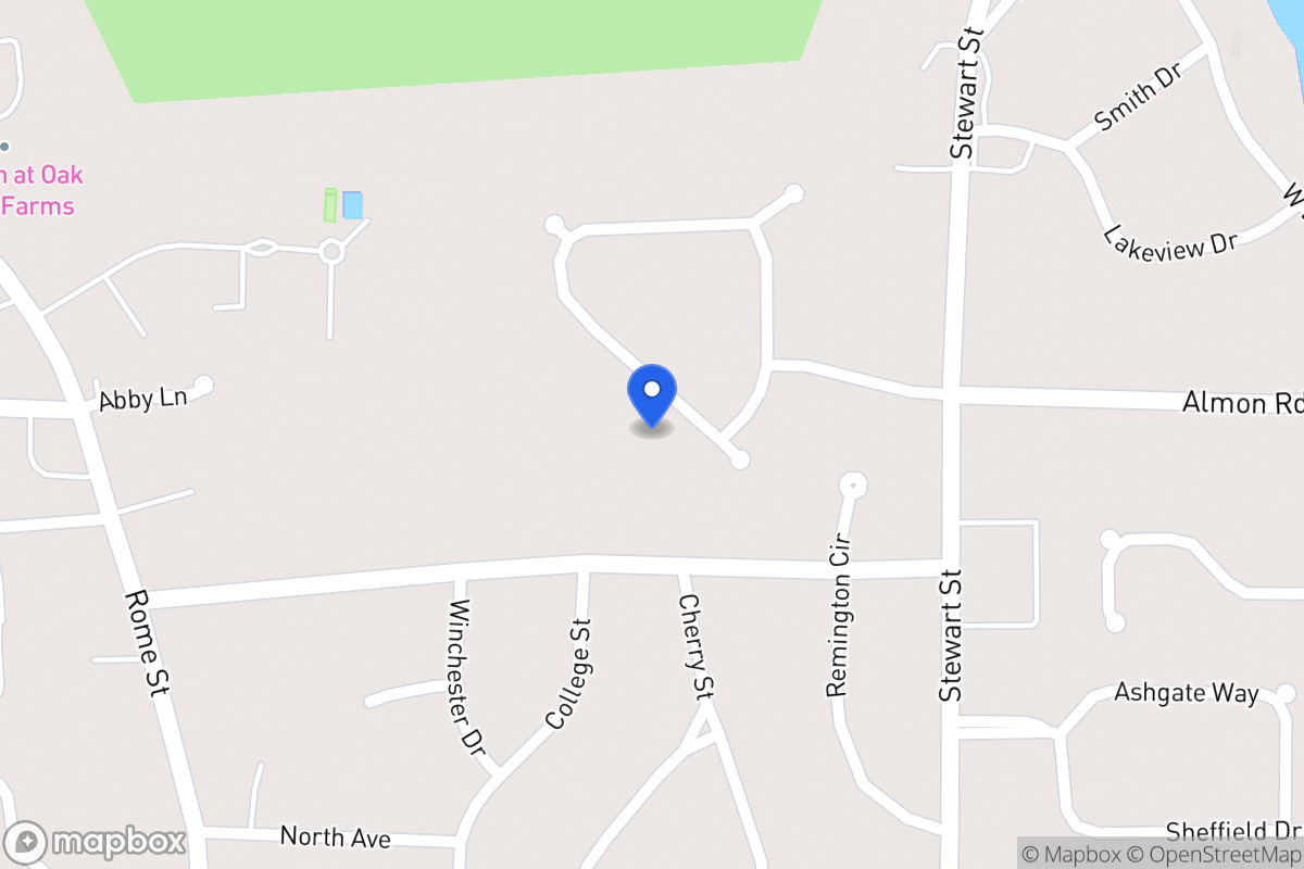 Map of 318 Wooded Glen Ln