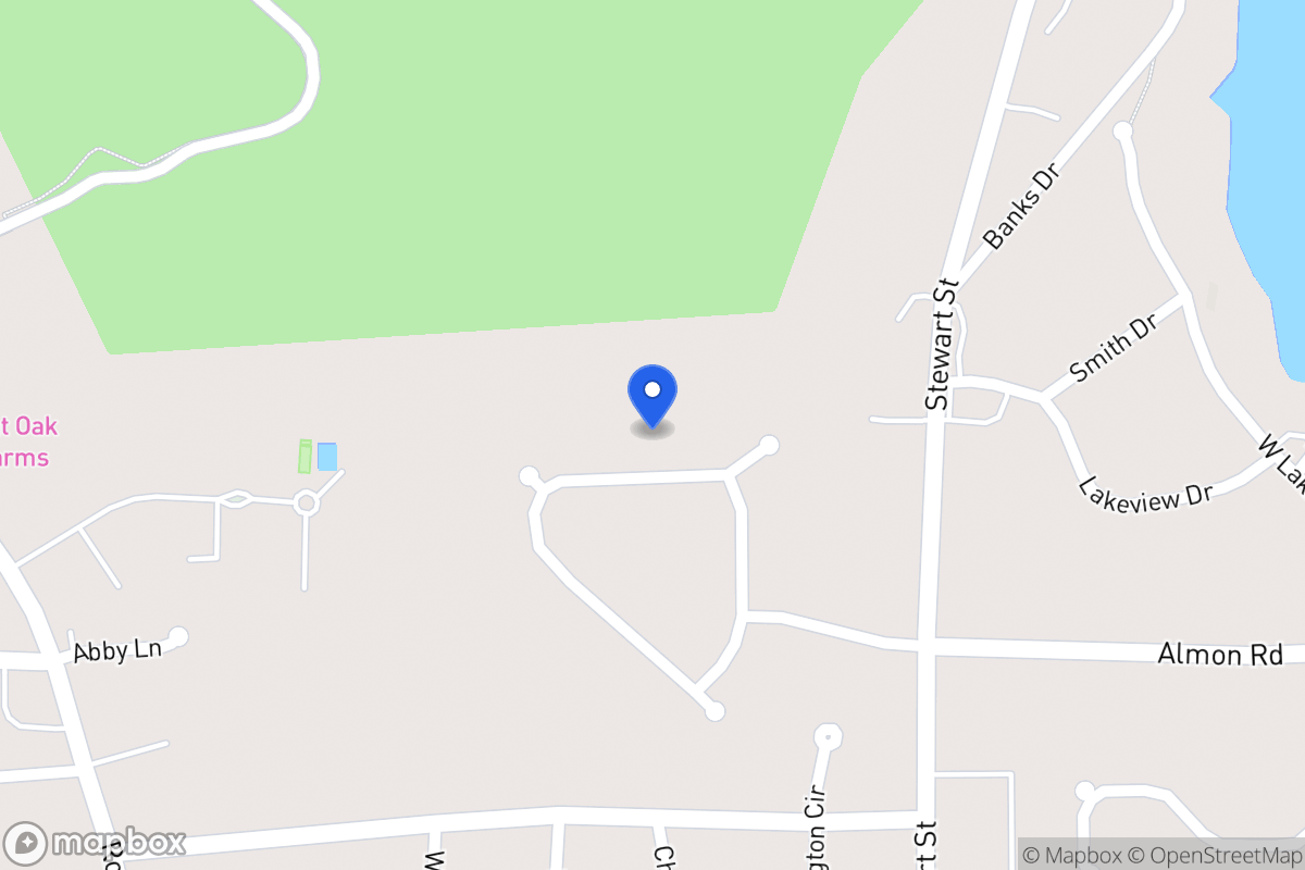 Map of 206 Wooded Glen Ln