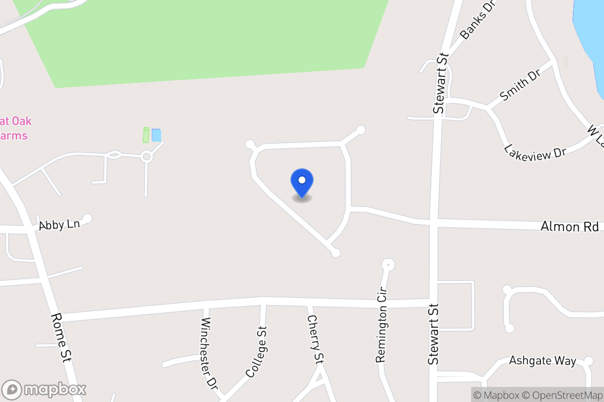 Map of 313 Wooded Glen Ln