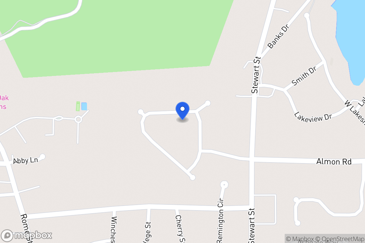 Map of 203 Wooded Glen Ln