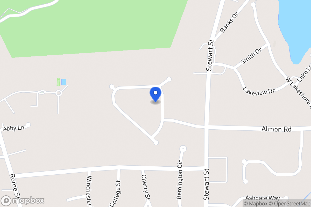 Map of 105 Wooded Glen Ln