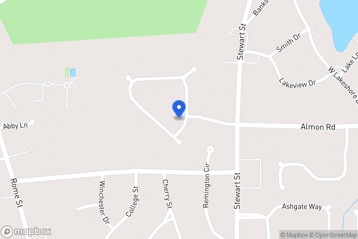 Map of 405 Wooded Glen Ln