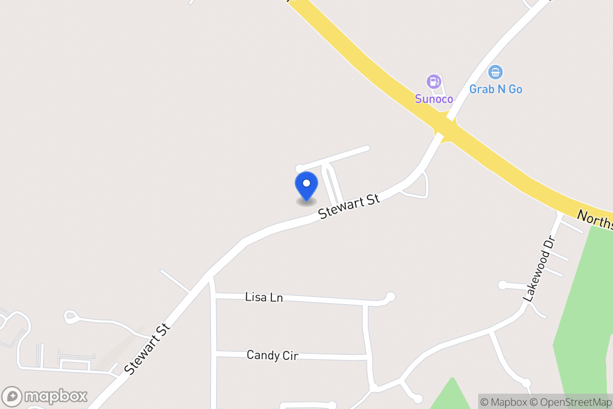 Map of 1324 Stewart St