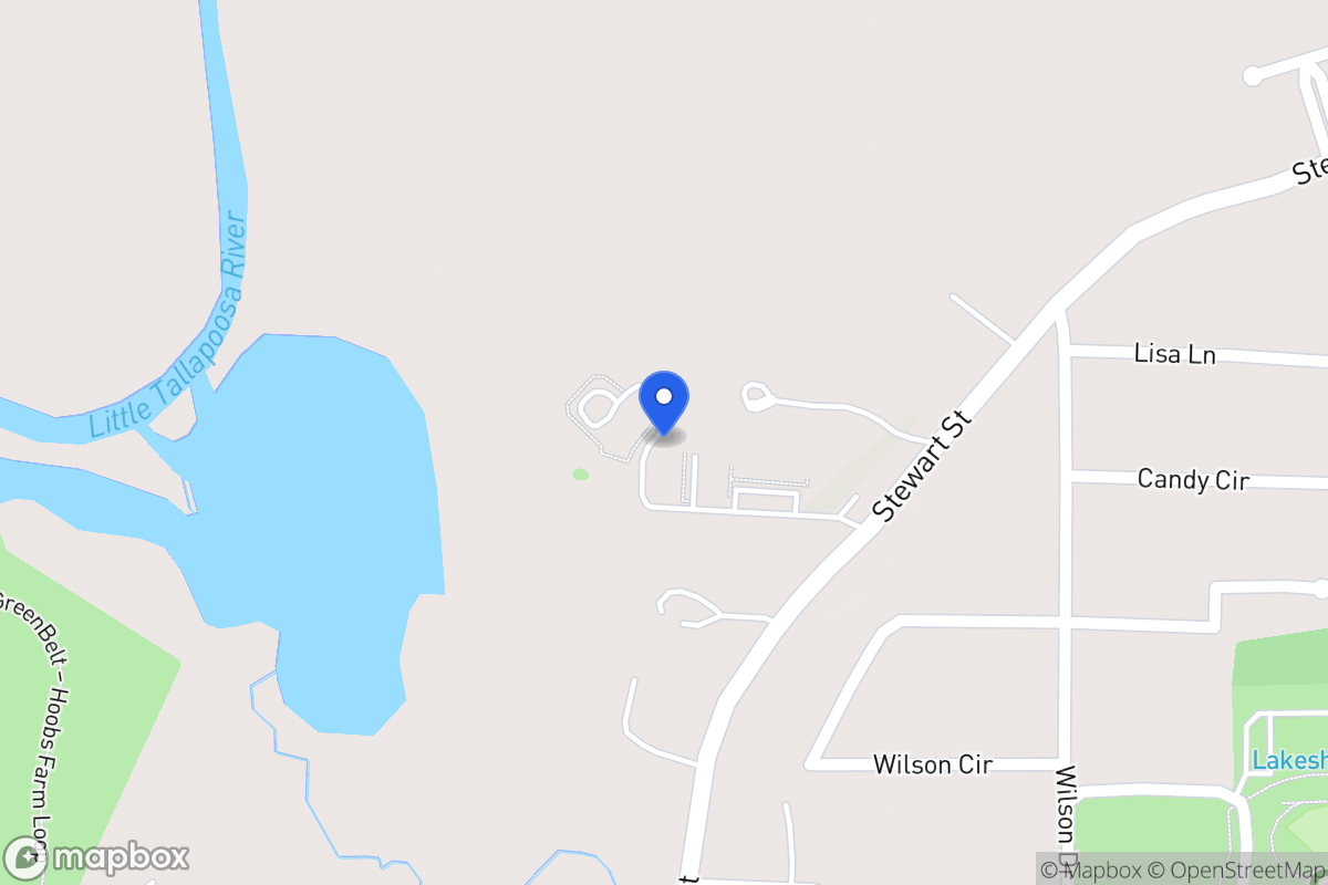 Map of 1210 Stewart St