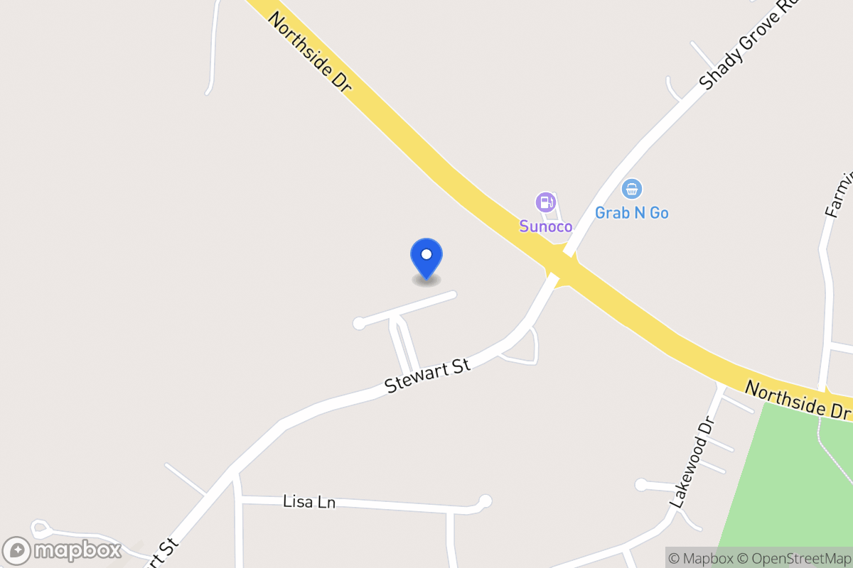 Map of 204 Woodland Ct