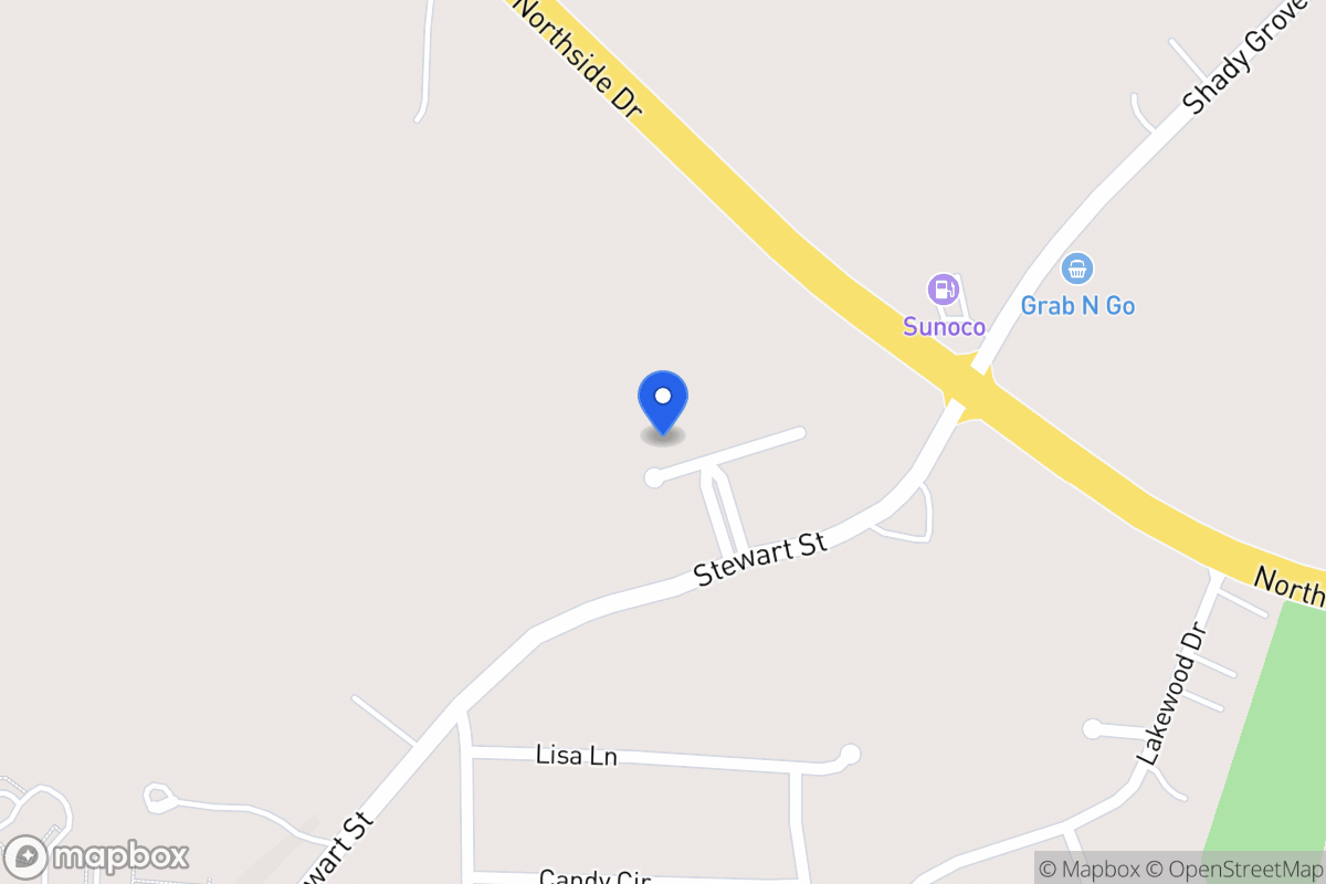 Map of 105 Woodland Ct