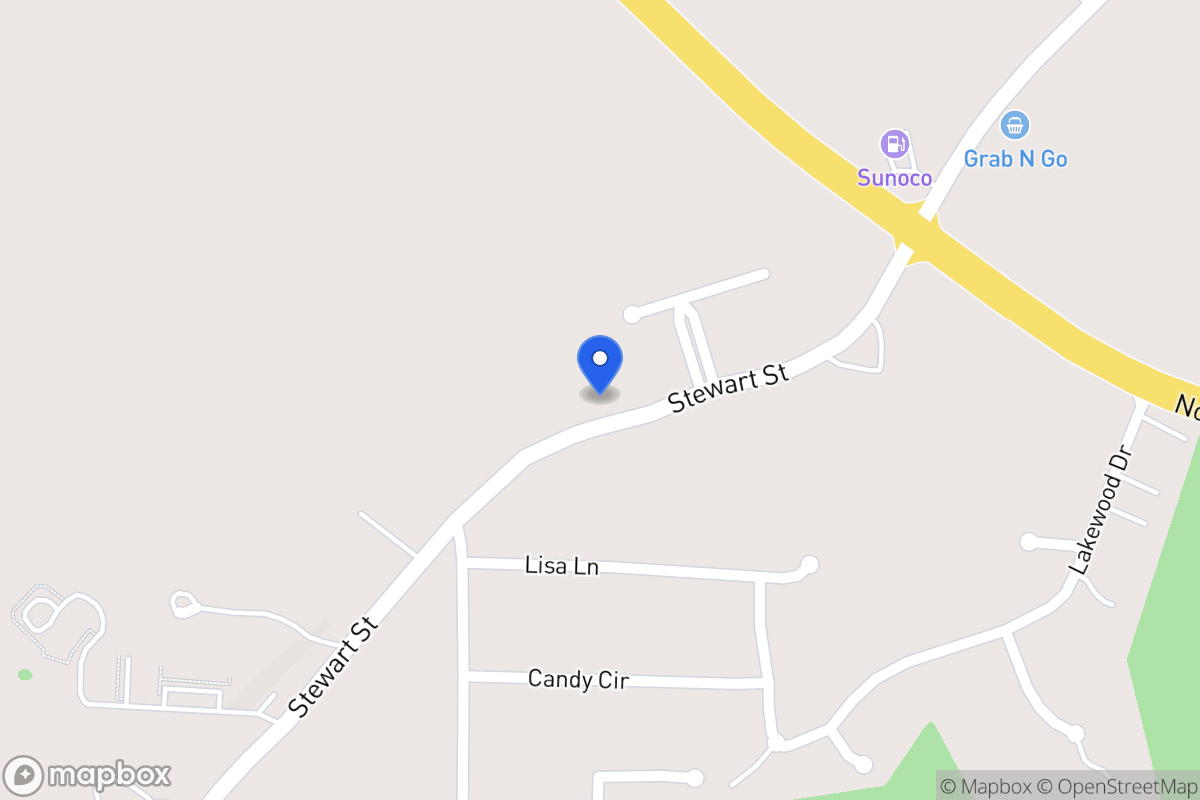 Map of 1288 Stewart St