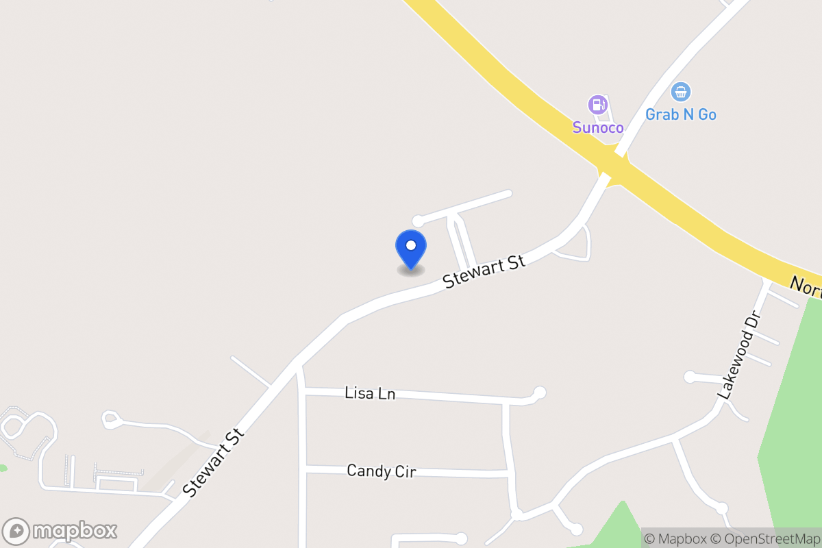 Map of 1292 Stewart St