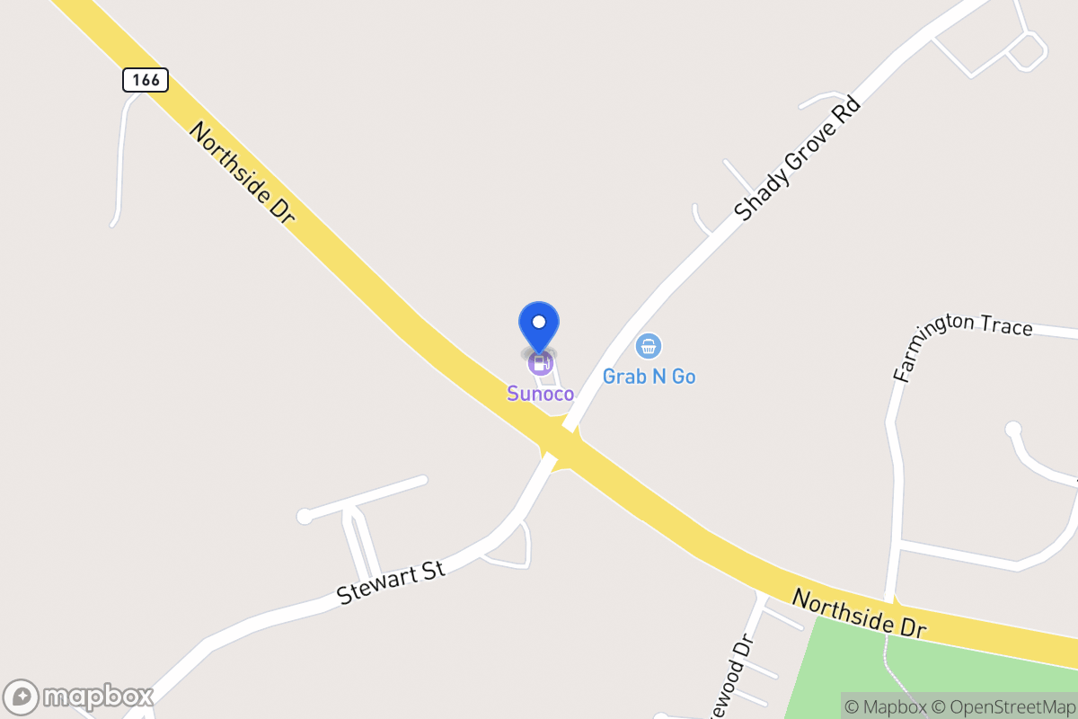 Map of 801 Northside Dr