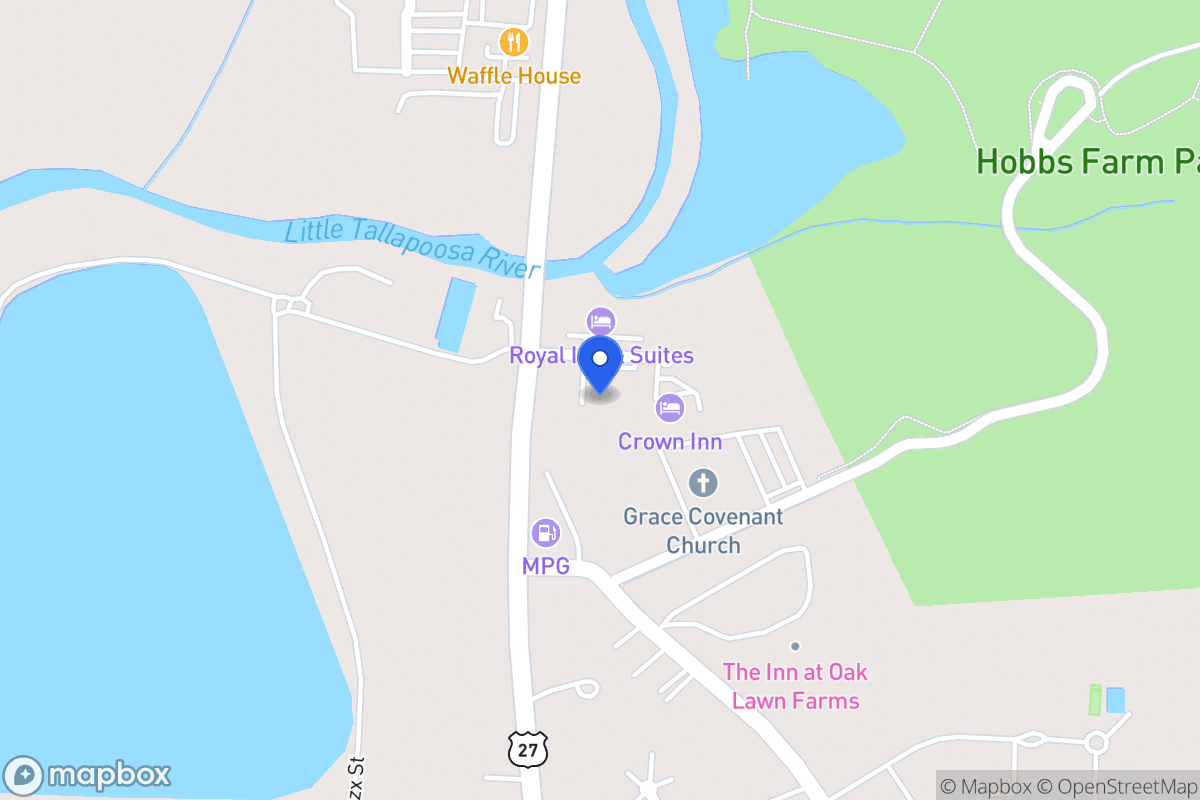 Map of 1002 N Park St