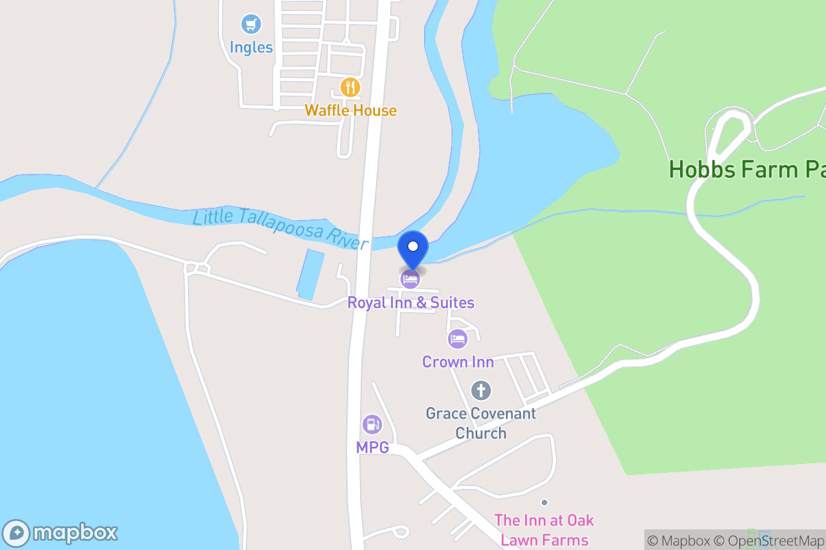 Map of 101 Royal Crown Ct